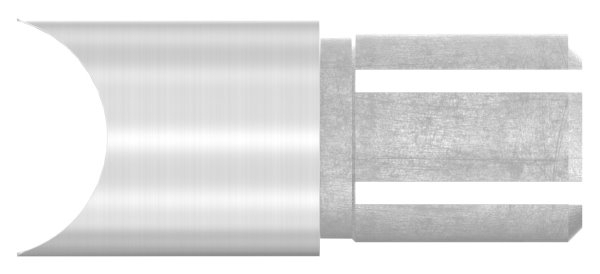 Anschlussstueck 90 V2A fuer Rohr Ø 33-7 mm mit Klemmschraube-11-3658.4-STUeCK