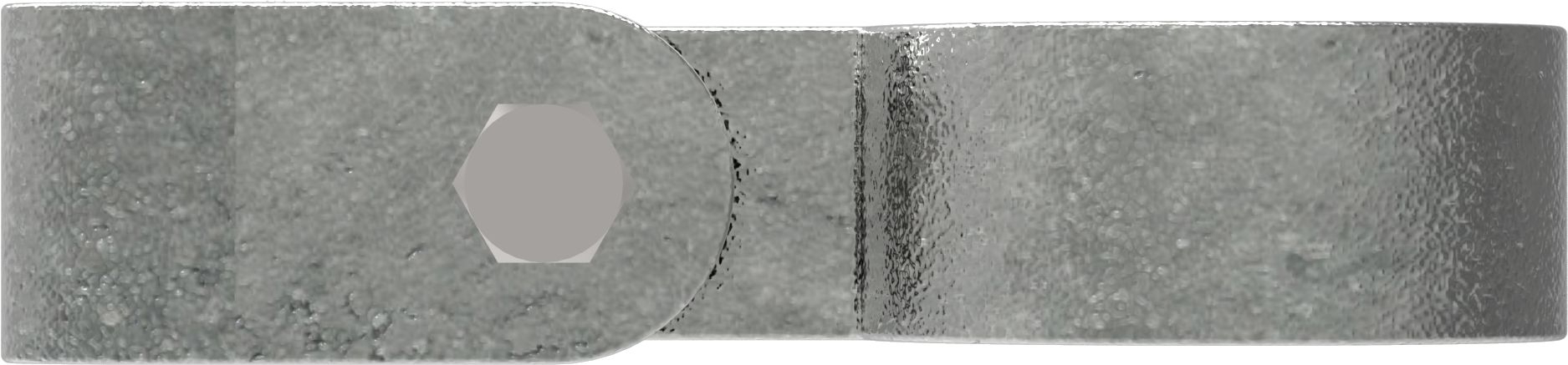 Rohrverbinder - Gitterhalter einfach - 170A27 - 26-9 mm - 3-4- - Feuerverzinkt u. Elektrogalvanisiert-170A27