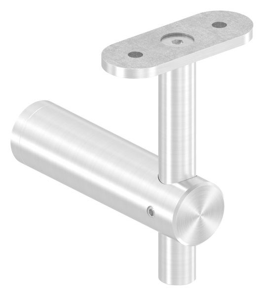 Handlaufhalter mit Halteplatte fuer flachen Anschluss V2A-11-2053.4