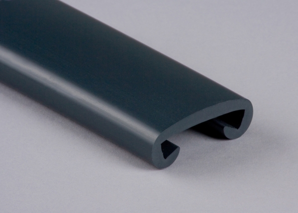 Kunststoffhandlauf fuer 40 x 8mm- anthrazitgrau- 25 Meter-88-11F408.002