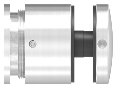 Glaspunkthalter Ø 52 mm- V2A- verstellbarer Wandabstand- Anschluss- Flach mit AbP-88-1160250.240