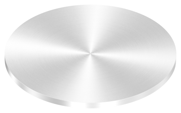 Ronde Ø 200 x 8mm- mit Rundschliff- V2A-88-1153200-240-8.R