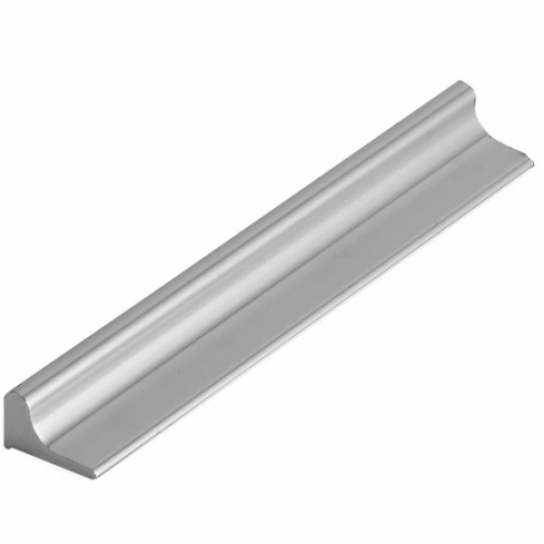 Schwallschutzprofil Aluminium 9 x 15 mm glaenzend fuer Dusche-89-11GSALPCR-A.4