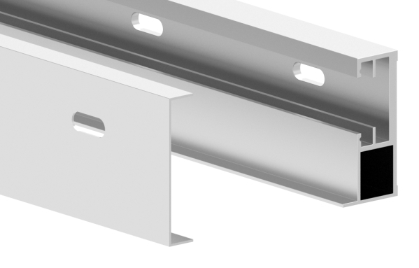 FLEX-MOUNT PRO Profil-Set fuer eleganza canopy Vordach 2200-88-11VDE-FLEX.2200