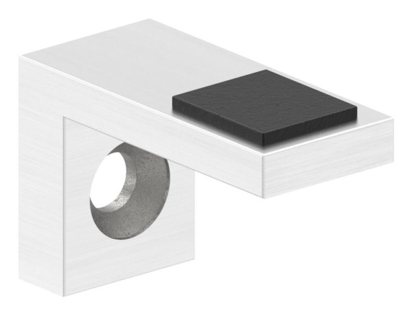 Plattenhalter Halteboden Scheibensicherung fuer Glas Flach V4A-10-5308-4-2.3