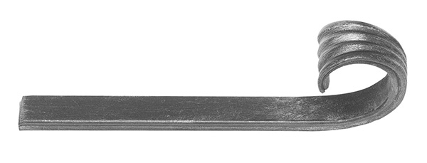 Zubehoerteil - Masse- 70x160 mm - Material- 16x8 mm - Stahl -Roh- S235JR-30-1697.8