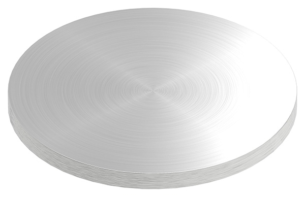 Ronde - Masse- Ø 120x8 mm - mit Rundschliff - V2A-11-2243R-8.4