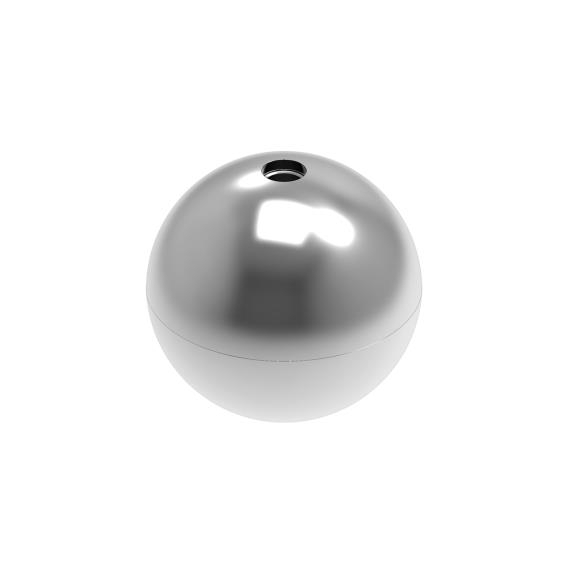Endkappe Kugel Edelstahl AISI 304 D 50 mm M8 Glanz-89-11A0220050RL-A.4
