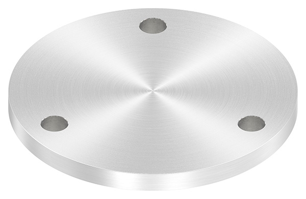 Ankerplatte Ø 140 x 10mm- mit Rundschliff- V2A-88-1154126-240-10.R