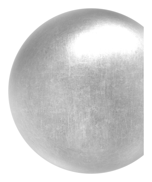 Abschlusskugel Ø 60 mm - fuer Ø 42-4 mm - Stahl S235JR- roh-30-2805.8
