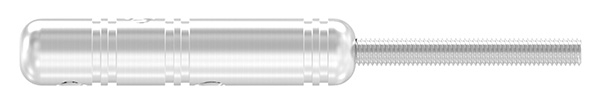 Gewindeterminal zur Selbstmontage - Fuer Seil- Ø 4 mm - mit Aussengewinde - V2A-11-2805.4