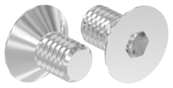 Senkkopfschraube V4A M6x10 Innensechskant ISO 10642-88-1158315-V4A.10