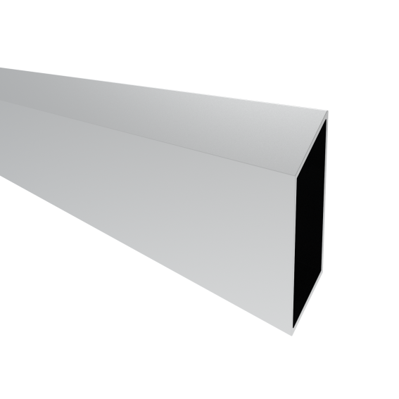 Zaunlamelle Aluminium 20x120x6000 mm roh-89-11FGL1S20X1206000N-A.4