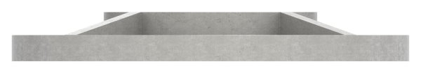 Ankerplatte Masse- Ø 120x8 mm Bohrung Ø 60-3 mm V2A- roh-11-3028.4