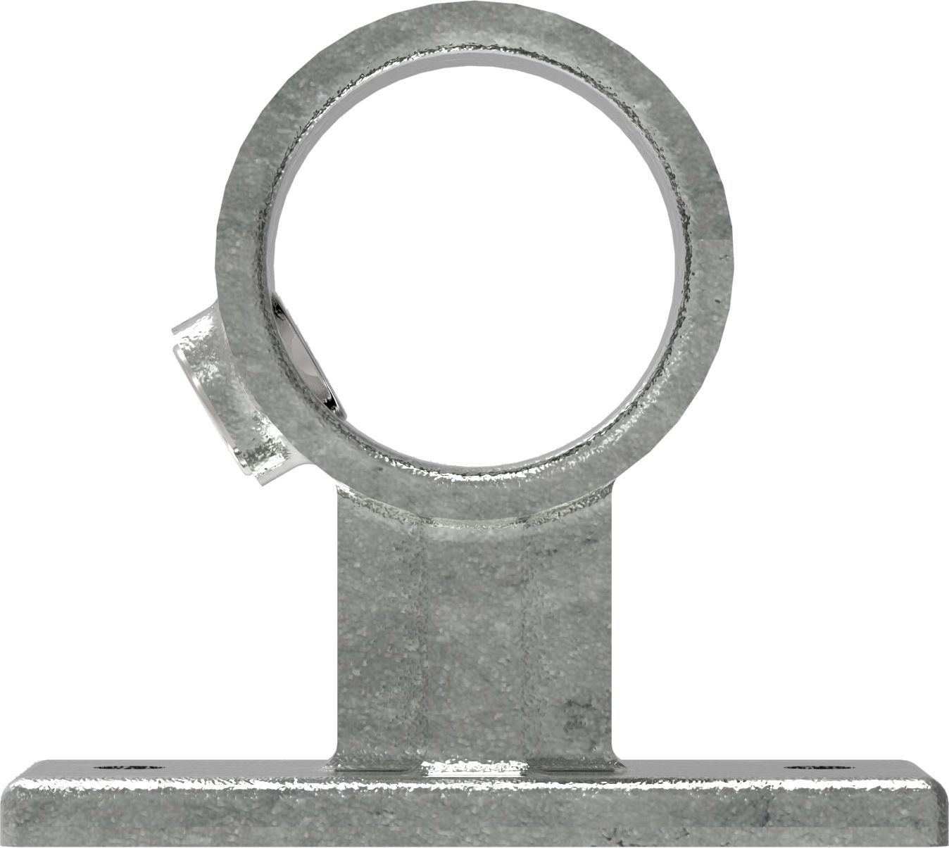 Rohrverbinder Handlaufhalterung Ø 48-3 mm -1 1-2- - Temperguss verzinkt - 143D48-143D48