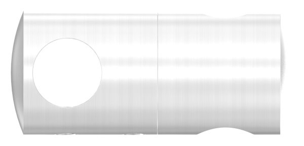 Querstabhalter V2A Edelstahl – Doppel fuer 2 Rundstaebe 12 mm und 10 mm inkl- Schrauben-11-1624.4