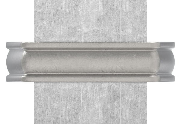 Fertigbund Stahl 16x4 mm Innenmass 38x39 mm stark gebogen-88.116716