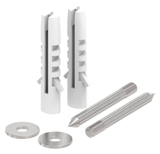 Hausnummer 1 - gross - Masse- 200 mm x 300 mm - V2A-11-8065.4