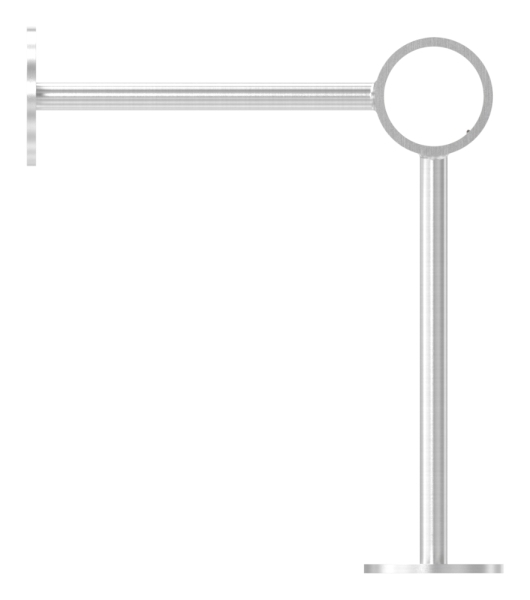 Fusslaufstuetze- fuer Rohr 42-4mm- V2A-88-1170012-240.42