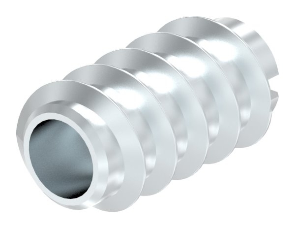 Rampa-Muffe Stahl verzinkt M5x20 Typ A- Vorbohrung 8-0-8-5 mm-88-1158369-ST.5