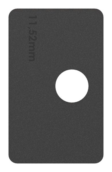 1 Paar Gummis zu Glasklemme 55x65x37-5 mm AbZ fuer 11-52 mm Glas VSG-10-3215ABZ.0
