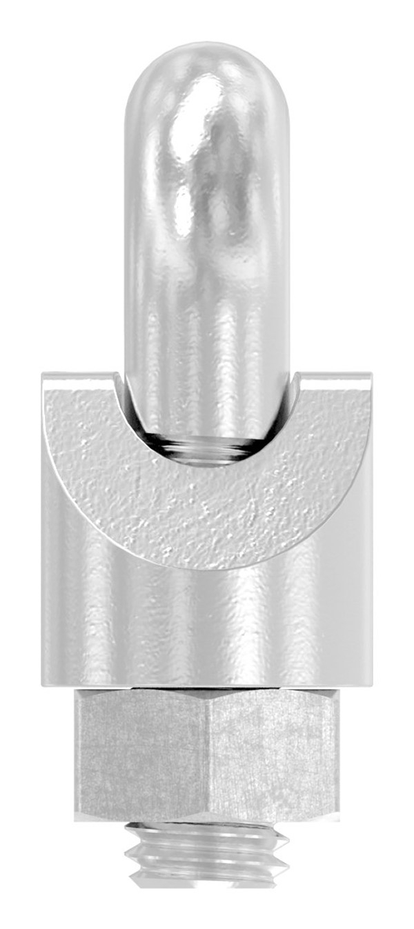 Drahtseilklemme - fuer Seil Ø- 5 mm - Gewinde- M5 - V4A-11-2911.1