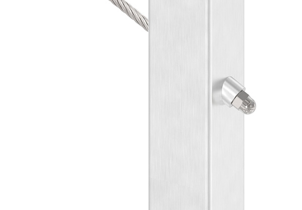Formanschluss - fuer flachen Anschluss - Gewinde M6 - V2A-11-2822.4