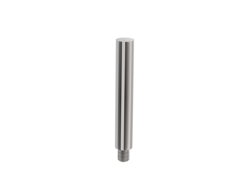 Edelstahl Traegerstift Ø 12 x 100 mm - M8x10 - zum Anschweissen -V2A-11-2154-A.4