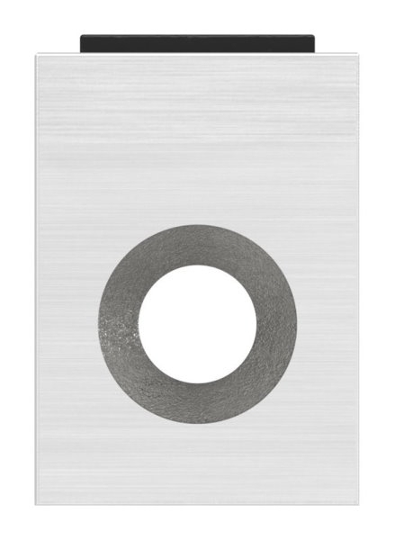 Plattenhalter Halteboden Scheibensicherung fuer Glas Ø 42-4 mm V4A-10-5308-4-2.4