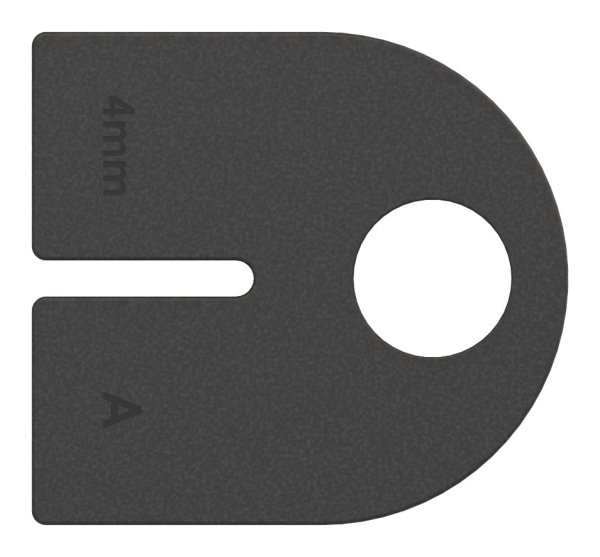 1 Paar Gummis zu Glasklemme 63x45x28 mm AbZ fuer 4 mm Blech-10-2212ABZ.0