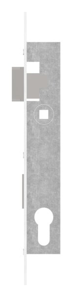 Rohrprofilschloss - Dornmass- 18 mm - Stahl -verzinkt- S235JR-11-3920.4