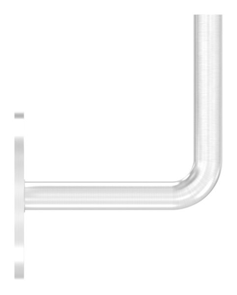 Handlaufhalter V4A Ronde 70x4 mm- Buegel Ø 12 mm- 80 mm Wandabstand- zum Anschweissen-88-1150300-V4A.V