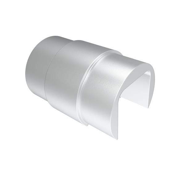 Handlauf-Glashalter Aluminium D42-4x1-5 fuer Glas Satin-eloxiert-89-11AL6790042SE-A.4