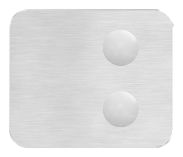 Sichtschutz Endglasklemme Mod- 26- in V2A-88-1126-EK.V2A