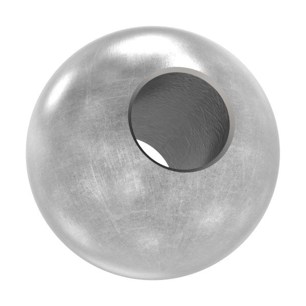 Annietkugel - Ø 10 mm Kopf - Ø 4 mm Bohrung - Stahl S235JR- roh-30-2720.8