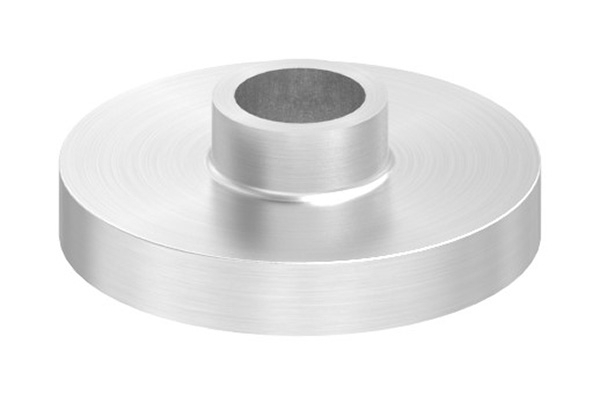 Glaspunkthalter-Unterteil Ø 30 mm- V2A- Hoehe- 5 mm-10-5000.4UT5