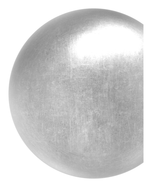 Abschlusskugel Ø 60 mm - fuer Ø 48-3 mm- Stahl S235JR- roh-30-2808.8