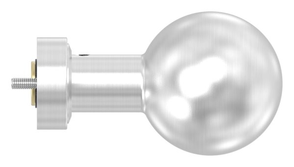 Drueckerknopf V2A Edelstahl Ø 50 mm drehbar-11-3518.4
