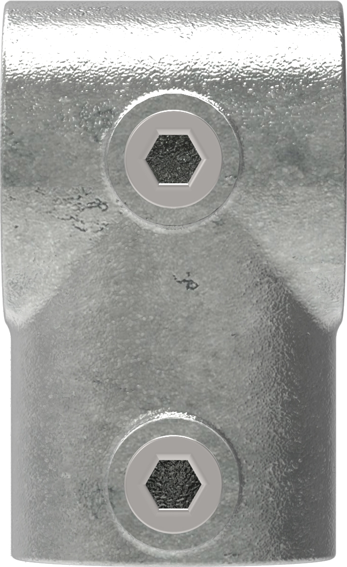 Rohrverbinder - T-Stueck kurz - 101B34-A27 - 33-7 mm; 26-9 mm - 1-; 3-4- - Feuerverzinkt u. Elektrogalvanisiert-101B34-A27