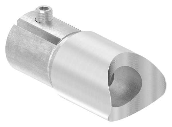 Eckverbinder V2A Ø 33-7 mm mit Klemmschraube-11.3658