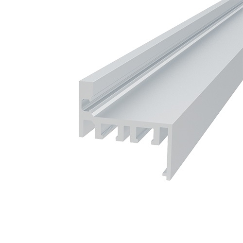 Tuerprofil fuer Glastuer Z-Form- Aluminium eloxiert-89-11GSALZZ6000NE-A.4