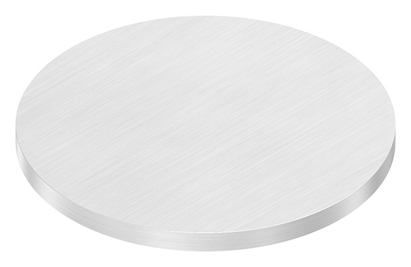 Ronde - Masse- Ø 100x6 mm - mit Laengsschliff - V2A-11-2242.4