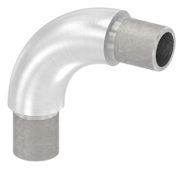 Rohrbogen 90° rund- fuer Rundrohr Ø 21-3x2-0 mm V4A-11-3600.1