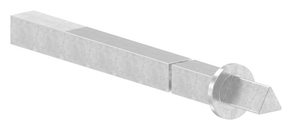 Schliessstift Edelstahl V2A Dreikant 8 mm Vierkant 8x8 mm fuer Muellraeume-88.118095