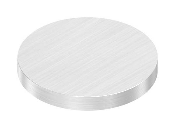 Ronde - Masse- Ø 33x4 mm - mit Laengsschliff - V4A-11-2231.1